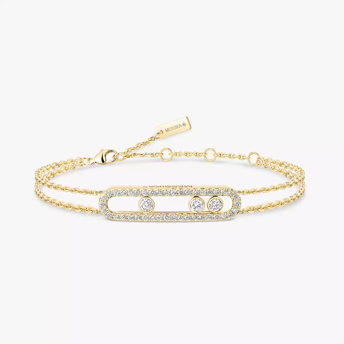[Blue Tears Jewelry] Move Classique pavé bracelet
