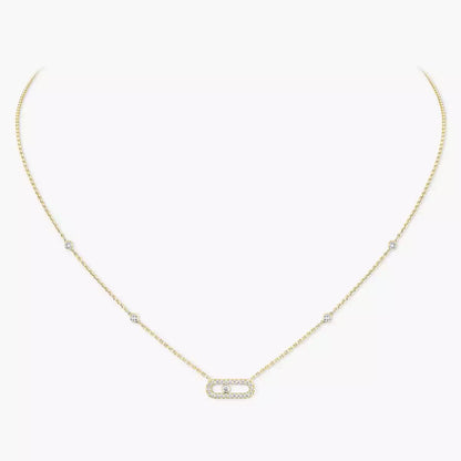 [Blue Tears Jewelry]Move Uno Necklace