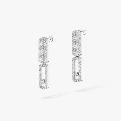 [Blue Tears Jewelry]Imperial Move SM Diamond Earrings