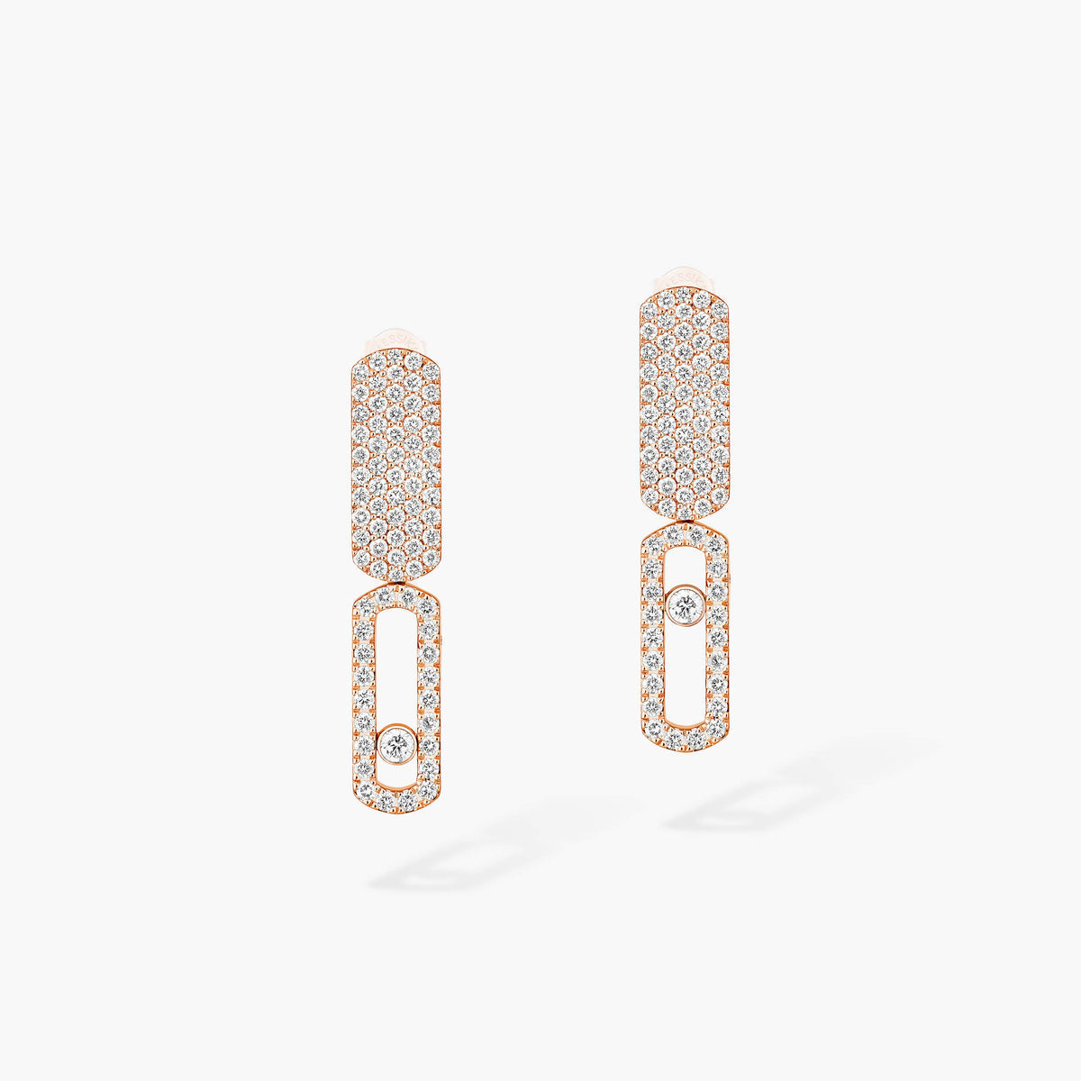 [Blue Tears Jewelry]Imperial Move SM Diamond Earrings