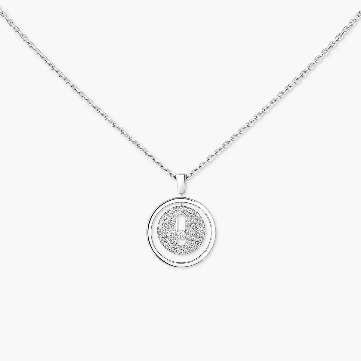 [Blue Tears Jewelry] Lucky Move Diamond Necklace