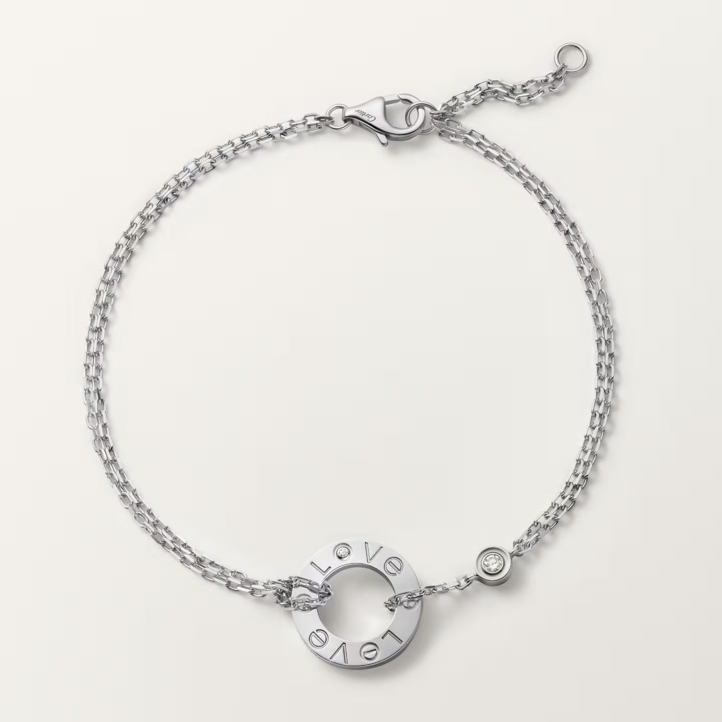 [Blue Tears Jewelry]LOVE BRACELET 2 DIAMOND