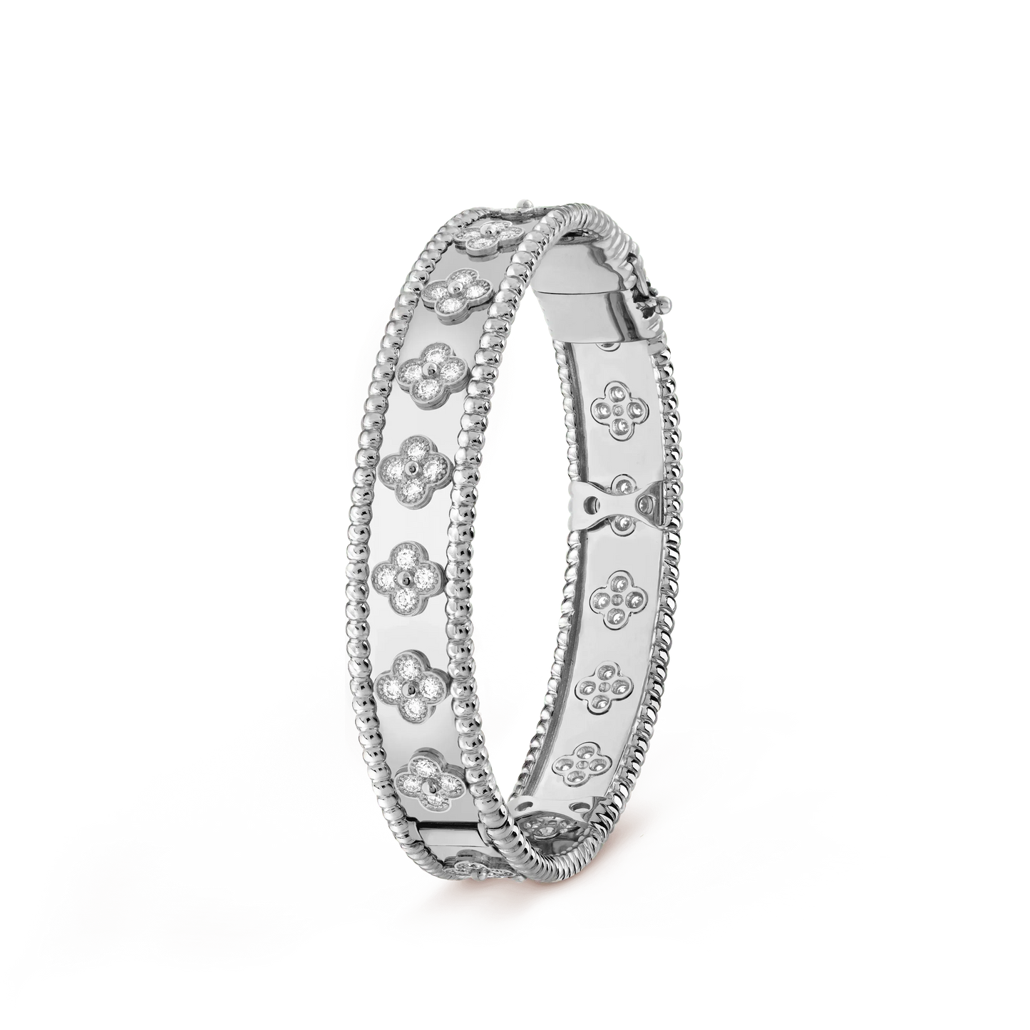 [BLAUE TRÄNEN]KLEE-ARMBAND 8MM DIAMANTEN
