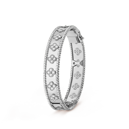 [BLAUE TRÄNEN]KLEE-ARMBAND 8MM DIAMANTEN
